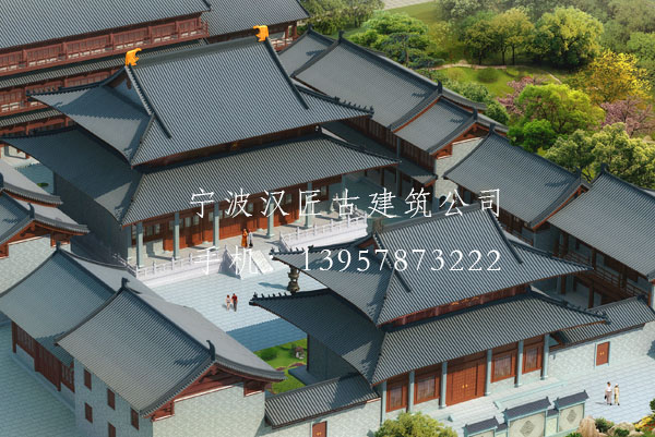 古建祠堂建筑設(shè)計效果圖